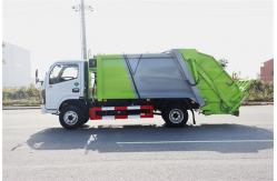 China 5CBM 4x2 Dongfeng Rubbish Compactor Truck Euro 3 With Back Bucket supplier