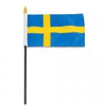 Sweden Flag All Country National Flag 240x150 Outdoor Hanging Polyester Fiber Customized for sale