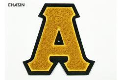 China Greek Customized Size Chenille Varsity Letters Heat Seal Refined Craftwork supplier