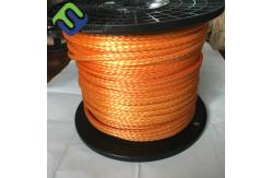 China 12 Strand SK75 Synthetic UHMWPE Winch Rope 14mm 100m supplier