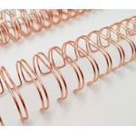 Electroplated 28.6mm Materials Needed For Book Binding Small MOQ
