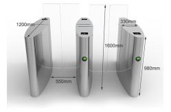 China Smart DC Brushless Motor Turnstile Access Control System For Security Control supplier