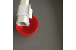 China Orange PP Quail Nipple Drinker 22x22mm Broiler Drinking Nipple supplier