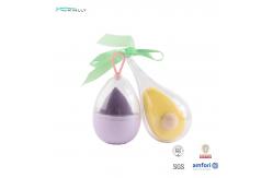 China Fruit Shaped Makeup Sponge Set 4 PCS Latex Free Liquid Foundation Blender OEM supplier