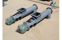China Custom Molded Flexible Screw Conveyor System Length 25m For Mining supplier