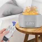 HOMEFISH DC 24V Night Light Flame Effect Humidifier With Bluetooth for sale