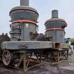 Mineral Grinding 3 Roller 1.6TPH Raymond Vertical Mill Ore Grinding Mill for sale