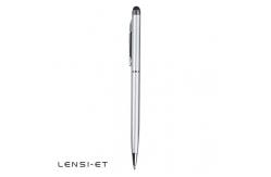 China 14.7CM Universal Stylus Pencil 2 In 1 Function Ball Point Stylus School supplier