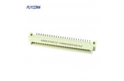 China Right Angle PCB 3 Rows Straight Male Eurocard Connector DIN 41612 supplier