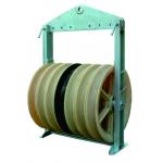Power Cables Rollers Electric Single Wheel Cable String Pulley Conductor Stringing Blocks for sale