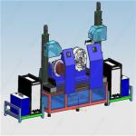 Durable Precision Flange Welding Machine With Automatic Wire Feeders For Pipe To Pipe for sale