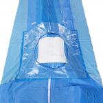 Nonwoven Fabric Sterile Surgical Drapes 20 X 20 Inch In Blue Color For Hospital Use for sale