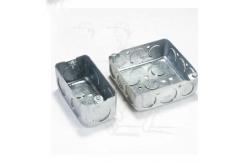China Antirust Rectangular Electrical Junction Box Metal Clad Junction Box 1.0mm-1.6mm supplier