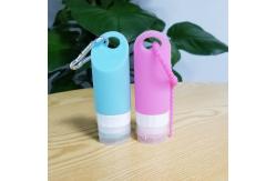 China 58ML Mini  Cheap Portable silicone hand sanitizer Container Travel Bottles supplier