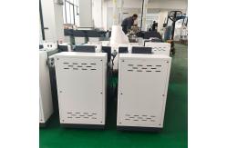 China PLC Control Two Roll Open Mixing Mill Electric Heating Water Cooling Lab AC380V supplier