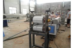China Fully Automatic 50HZ Plastic Profile Extrusion Line , PVC PP PE Profile Extruder supplier