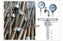 China Thermometer Bimetallic Strip Ni22Cr3 High Expansion Layer 8.2 g / cm3 Density supplier