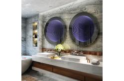 China Hotel 3D Infinity Tunnel Mirror Silver Lenses Fashionable With Touch Sensor supplier