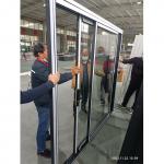 Large Slim Frame Upvc Windows PVC Double Glazed Windows Heavy Duty