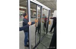 China Large Slim Frame Upvc Windows PVC Double Glazed Windows Heavy Duty supplier