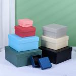 Rigid Cardboard Lid And Base Box Shoe Packaging Carton Box Custom Two Sided Printing for sale