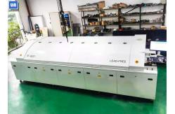 China Forced Air Cooling Lead Free SMT Reflow Oven Machine With 8 Zones supplier