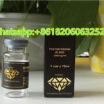 Black Background 10ml Vial Labels And Boxes Gold Stamped for sale