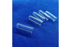 China 1100C Transparent Customized Clear Round Bottom Quartz Test Tube For Scientific Experiments supplier