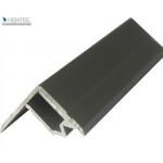 Black Aluminum Solar Panel Frame / Mill Finished Solar Panel Mounting Frames for sale