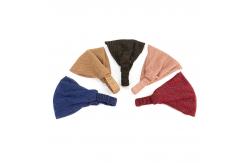 China Silk Women Head Scarves Elastic Sports Headband for Hiking supplier