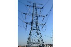 China 10 - 500KV HDG Angle Steel Lattice Transmission Tower supplier