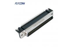 China Right Angle PCB Female DDK Amphenol Centronics 64 Pin Connector supplier