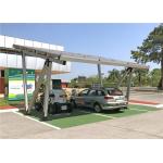 Corrosion Resistance Solar Power Charging Station With PV Solar Carport System for sale