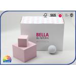 Cosmetics Matt Lamination Corrugated Packaging Box Customized Logo Print for sale