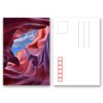 PET Seascape Pantone Color 3D Lenticular Printing Postcards For Greeting Light Weight for sale