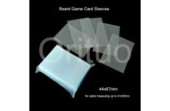 China 44x67mm Board Game Sleeves Polypropylene Card Protection Sleeves Cpp supplier