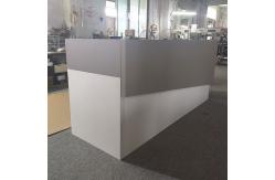 China Hotel Lobby Front Desk Reception Counter Beauty Salon Bar Reception Table supplier