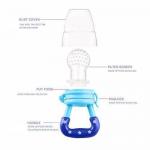 CIQ Baby Feeding Silicone,Silicone Baby fruit feeder Infant Teething Toy Baby silicone Pacifier for sale