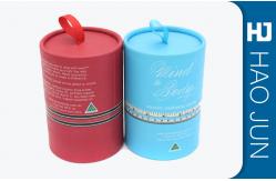 China Round Shape Paper Packaging Carboard Candle Box With Rope on The Top supplier