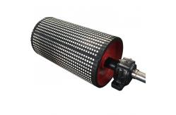 China Belt Conveyor Ceramic Pulley Lagging Drum Pulley Rubber Lagging supplier