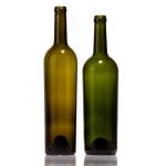 750ml Bordeaux Wine Bottles Light Blue 375ml Glass Bottles for sale