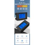 LCD Display AC Digital Meter Energy Meter 80 ~ 260V