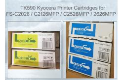 China Cheap Kyocera TK590 Printer Toner Cartridges Printing Up To 5000 Pages supplier
