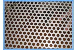 China Anodizing Hexagonal Perforated Aluminum Sheet / Screen 1.5mm Thickness supplier