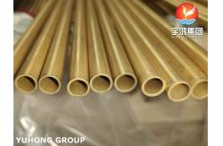 China ASME SB111 C68700 Seamless Brass Tubes for Desalination of Seawater supplier