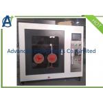 ISO 1210 Horizontal/Vertical Flame Tester for Polymer Material IEC 60707 for sale