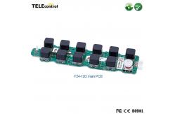 China 2 Steps Button Remote Control Spare Parts A24-12D Transmitter Main Board supplier