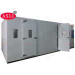 Temperature Humidity Testing Chamber Walk In Climatic Room With Touch Controller And LAN for sale