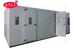 China Temperature Humidity Testing Chamber Walk In Climatic Room With Touch Controller And LAN supplier