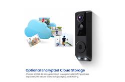China Dual Camera Wireless Video Doorbell Two-way Communication AI Recognition supplier